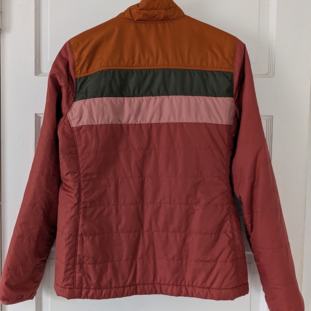 Women's L.L.Bean Mountain Classic Puffer Jacket in the Colorblock Style. Small - Picture 2 of 3